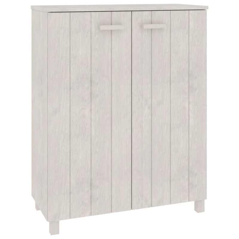 vidaXL Zapatero HAMAR madera maciza de pino blanca 85x40x108 cm vidaXL Zapatero HAMAR madera maciza de pino blanca 85x40x108 cm
