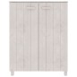 vidaXL Zapatero HAMAR madera maciza de pino blanca 85x40x108 cm vidaXL Zapatero HAMAR madera maciza de pino blanca 85x40x108 cm