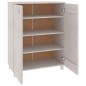 vidaXL Zapatero HAMAR madera maciza de pino blanca 85x40x108 cm vidaXL Zapatero HAMAR madera maciza de pino blanca 85x40x108 cm