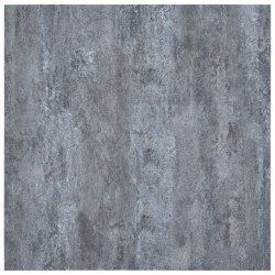 vidaXL Lamas para suelo autoadhesivas PVC mármol gris 5,11 m²