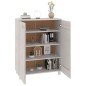 vidaXL Zapatero HAMAR madera maciza de pino blanca 85x40x108 cm vidaXL Zapatero HAMAR madera maciza de pino blanca 85x40x108 cm