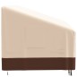 vidaXL Cubierta de banco de 3 plazas Oxford 600D beige 204x86x48/73 cm vidaXL Cubierta de banco de 3 plazas Oxford 600D beige 204x86x48/73 cm