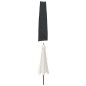vidaXL Cubierta para sombrilla de jardín Oxford 420D negro 190x50/30cm