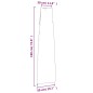 vidaXL Cubierta para sombrilla de jardín Oxford 420D negro 190x50/30cm