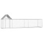 vidaXL Gallinero acero galvanizado 5x1x1,5 m vidaXL Gallinero acero galvanizado 5x1x1,5 m