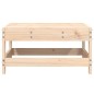 vidaXL Taburete de jardín madera maciza de pino vidaXL Taburete de jardín madera maciza de pino