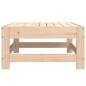 vidaXL Taburete de jardín madera maciza de pino vidaXL Taburete de jardín madera maciza de pino