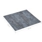 vidaXL Lamas para suelo autoadhesivas PVC mármol gris 5,11 m²