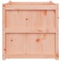 vidaXL Jardinera de madera maciza Douglas 70x70x70 cm vidaXL Jardinera de madera maciza Douglas 70x70x70 cm