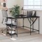 vidaXL Escritorio madera de ingeniería negro 139x139x75 cm vidaXL Escritorio madera de ingeniería negro 139x139x75 cm