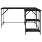 vidaXL Escritorio madera de ingeniería negro 139x139x75 cm vidaXL Escritorio madera de ingeniería negro 139x139x75 cm
