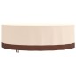 vidaXL Cubierta muebles jardín redonda Oxford 600D beige Ø 279x71 cm vidaXL Cubierta muebles jardín redonda Oxford 600D beige Ø 279x71 cm