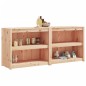 vidaXL Muebles de cocina de exterior 2 piezas madera maciza de pino
