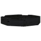 vidaXL Arenero con asientos octógono madera maciza de pino negro