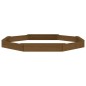 vidaXL Arenero con asientos octógono madera maciza de pino marrón miel vidaXL Arenero con asientos octógono madera maciza de pino marrón miel