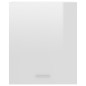 vidaXL Armario colgante cocina madera ingeniería blanco brillo vidaXL Armario colgante cocina madera ingeniería blanco brillo