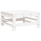 vidaXL Taburete de jardín de madera maciza de pino vidaXL Taburete de jardín de madera maciza de pino
