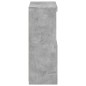 vidaXL Aparador con luces LED madera de ingeniería gris hormigón vidaXL Aparador con luces LED madera de ingeniería gris hormigón