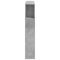 vidaXL Cabecero LED madera ingeniería gris hormigón 100x18,5x103,5 cm vidaXL Cabecero LED madera ingeniería gris hormigón 100x18,5x103,5 cm