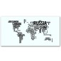 vidaXL Escritorio rectangular con impresión de mapa vidaXL Escritorio rectangular con impresión de mapa