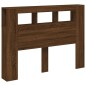 vidaXL Cabecero LED madera ingeniería marrón roble 140x18,5x103,5 cm vidaXL Cabecero LED madera ingeniería marrón roble 140x18,5x103,5 cm