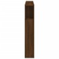 vidaXL Cabecero LED madera ingeniería marrón roble 140x18,5x103,5 cm vidaXL Cabecero LED madera ingeniería marrón roble 140x18,5x103,5 cm