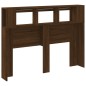 vidaXL Cabecero LED madera ingeniería marrón roble 140x18,5x103,5 cm vidaXL Cabecero LED madera ingeniería marrón roble 140x18,5x103,5 cm