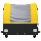vidaXL Remolque para bicicleta hierro negro y amarillo 30 kg vidaXL Remolque para bicicleta hierro negro y amarillo 30 kg