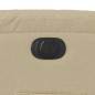 vidaXL Sillón reclinable eléctrico de tela crema vidaXL Sillón reclinable eléctrico de tela crema