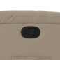 vidaXL Sillón reclinable elevable cuero artificial color capuchino vidaXL Sillón reclinable elevable cuero artificial color capuchino