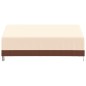 vidaXL Cubiertas banco 3 plazas 2 uds tela Oxford 600D 204x86x48/73 cm
