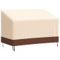 vidaXL Cubiertas banco 2 plazas 2 uds tela Oxford 600D 132x71x56/81 cm vidaXL Cubiertas banco 2 plazas 2 uds tela Oxford 600D 132x71x56/81 cm