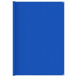 vidaXL Alfombra de tienda de campaña 250x400 cm azul