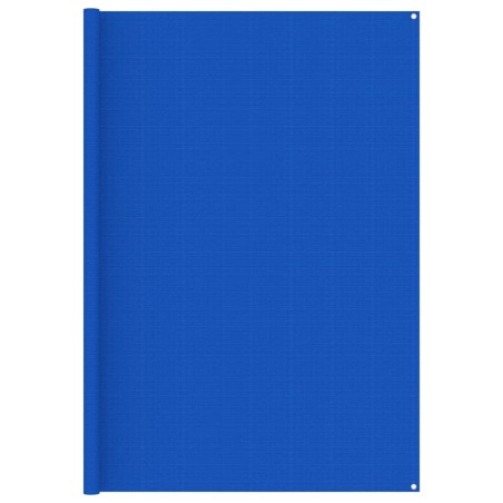 vidaXL Alfombra de tienda de campaña 250x400 cm azul