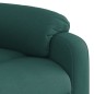 vidaXL Sillón reclinable elevable tela verde oscuro vidaXL Sillón reclinable elevable tela verde oscuro