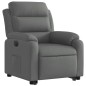 vidaXL Sillón eléctrico reclinable elevable de tela gris oscuro vidaXL Sillón eléctrico reclinable elevable de tela gris oscuro