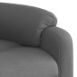 vidaXL Sillón eléctrico reclinable elevable de tela gris oscuro vidaXL Sillón eléctrico reclinable elevable de tela gris oscuro