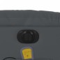 vidaXL Sillón de masaje reclinable eléctrico cuero sintético gris vidaXL Sillón de masaje reclinable eléctrico cuero sintético gris