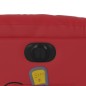 vidaXL Sillón de masaje reclinable eléctrico de cuero artificial rojo vidaXL Sillón de masaje reclinable eléctrico de cuero artificial rojo