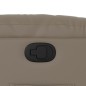 vidaXL Sillón reclinable elevable cuero artificial color capuchino vidaXL Sillón reclinable elevable cuero artificial color capuchino