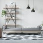 vidaXL Sofá cama con reposabrazos tela gris claro vidaXL Sofá cama con reposabrazos tela gris claro