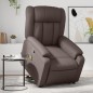 vidaXL Sillón reclinable de masaje de pie de cuero sintético marrón vidaXL Sillón reclinable de masaje de pie de cuero sintético marrón