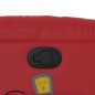 vidaXL Sillón reclinable de masaje de pie cuero artificial rojo vidaXL Sillón reclinable de masaje de pie cuero artificial rojo