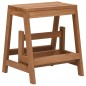 vidaXL Taburete con peldaños plegable madera maciza de abeto vidaXL Taburete con peldaños plegable madera maciza de abeto