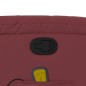 vidaXL Sillón reclinable de masaje de pie cuero artificial rojo tinto vidaXL Sillón reclinable de masaje de pie cuero artificial rojo tinto