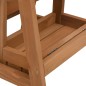 vidaXL Taburete con peldaños plegable madera maciza de abeto vidaXL Taburete con peldaños plegable madera maciza de abeto