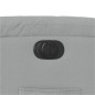 vidaXL Sillón reclinable eléctrico tela gris claro vidaXL Sillón reclinable eléctrico tela gris claro