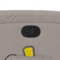 vidaXL Sillón reclinable de masaje elevable tela gris taupé vidaXL Sillón reclinable de masaje elevable tela gris taupé