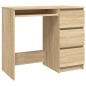 vidaXL Escritorio madera contrachapada color roble Sonoma 90x45x76 cm vidaXL Escritorio madera contrachapada color roble Sonoma 90x45x76 cm
