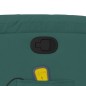 vidaXL Silla de masaje reclinable de pie de tela verde oscura vidaXL Silla de masaje reclinable de pie de tela verde oscura